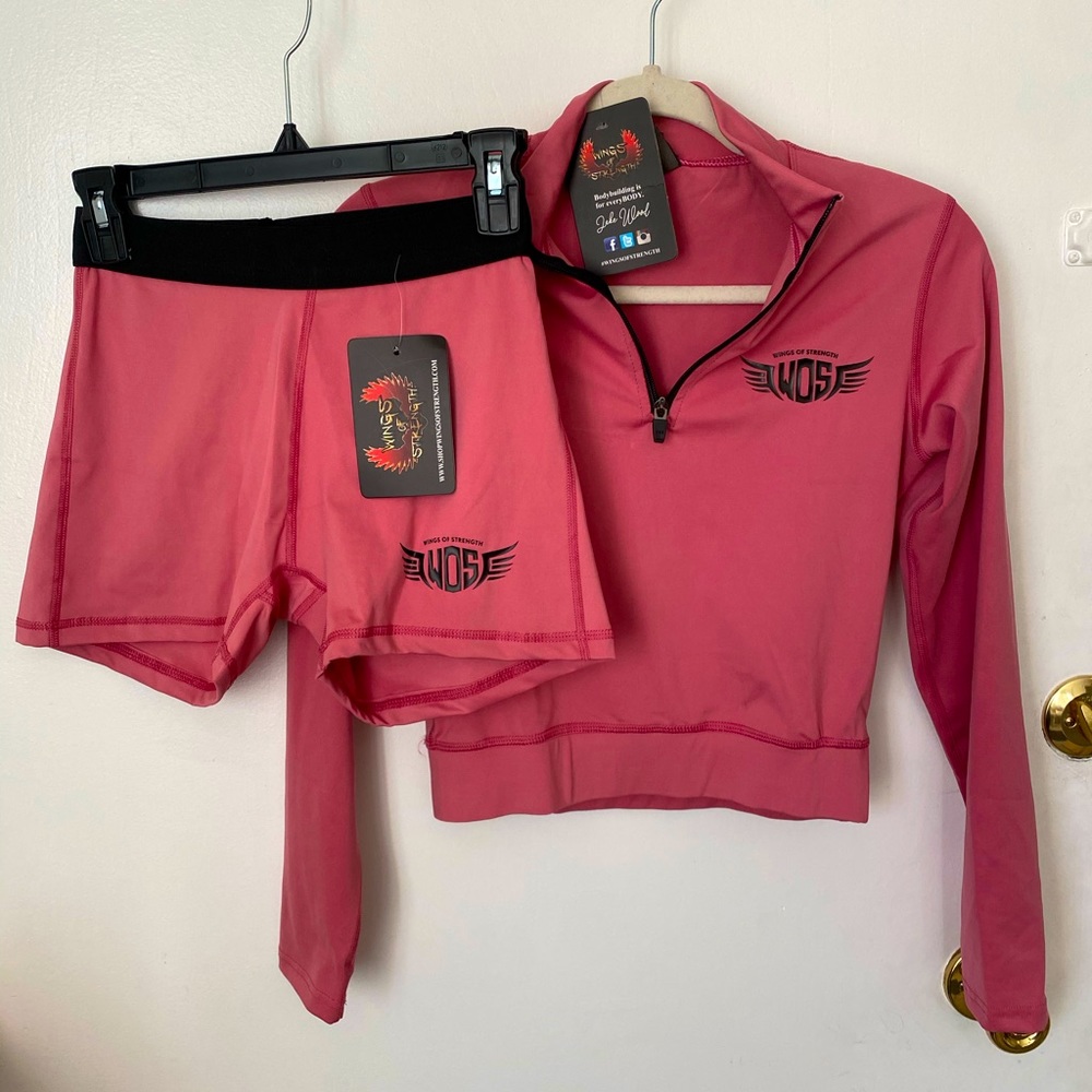 Olympia Activewear - Wings Of Strength Gym Set